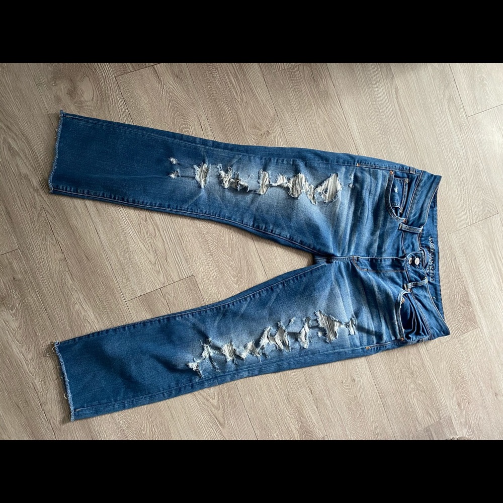 American Eagle Artist Crop Jeans